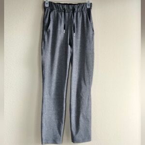 Lululemon Athletica Size 0 Gray Sweat Pants With Drawstring